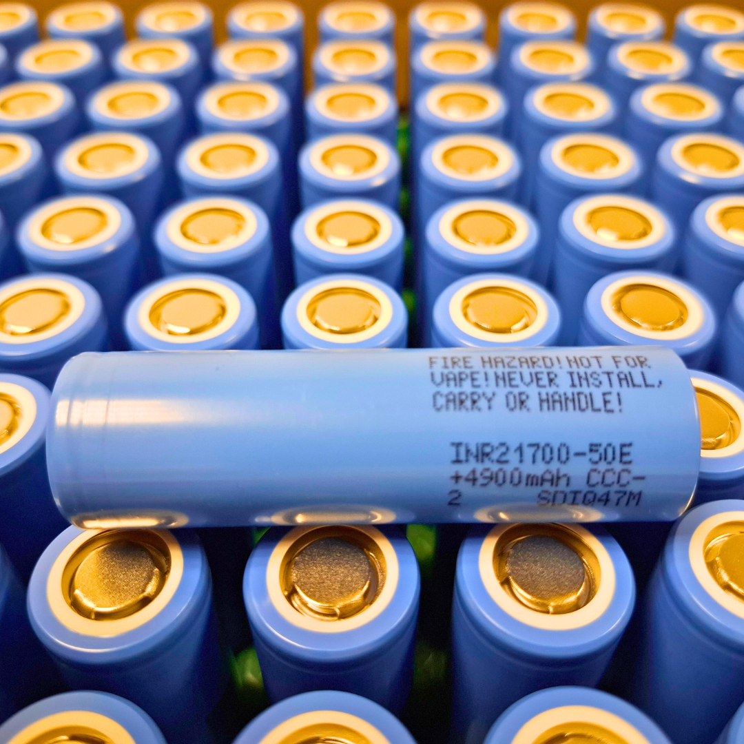 Genuine Samsung INR21700 50E 5000mAh lithium ion battery cell